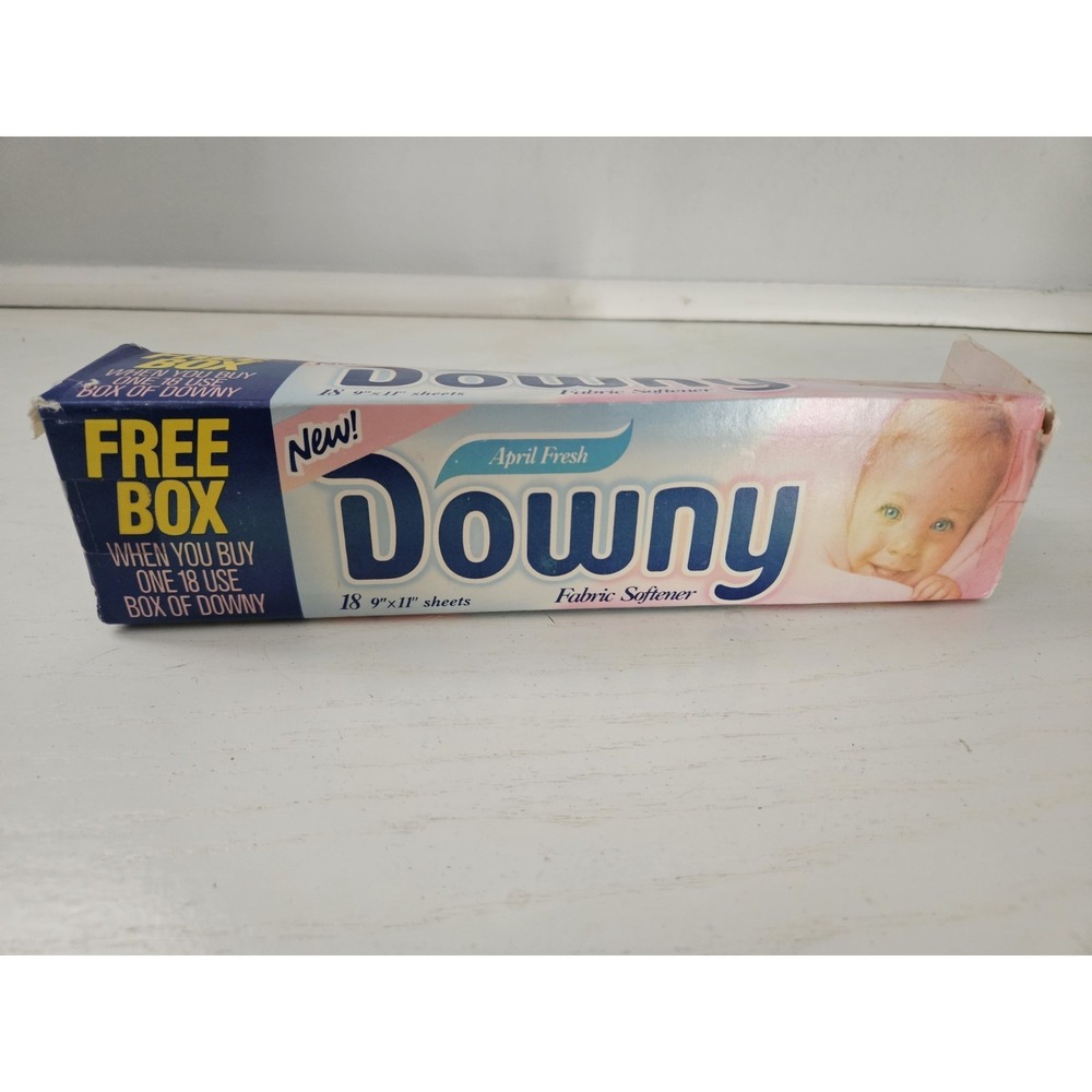 VTG Downy April Fresh Fabric Softener  Movie Prop 1987 P&G‎ Dryer USA Used - Picture 2 of 7